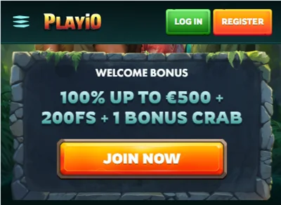 Playio Welcome Bonus