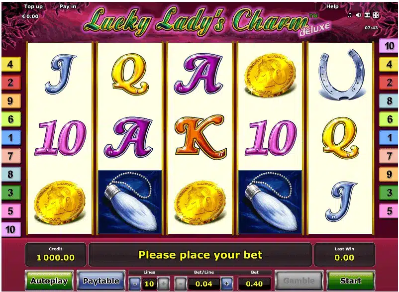 Lucky Lady's Charm Deluxe