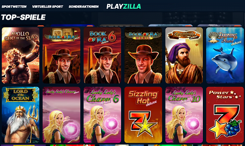 Playzilla Novoline Slots